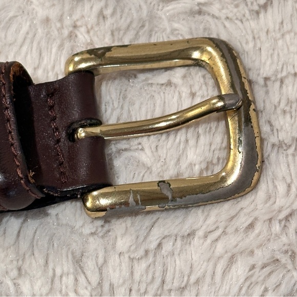 George Men's Belt Size 34 Colors: Brown and Silver NEW NWT - Picture 7 of 7